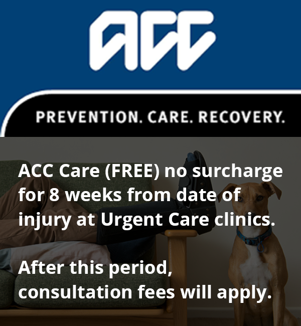 ACC Care (FREE) no surcharge for 8 weeks